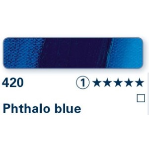 Blu ftalo 420 - Olio Norma Professional Schmincke