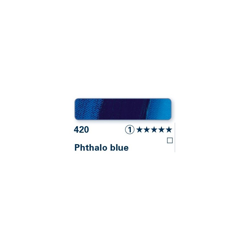 Blu ftalo 420 - Olio Norma Professional Schmincke