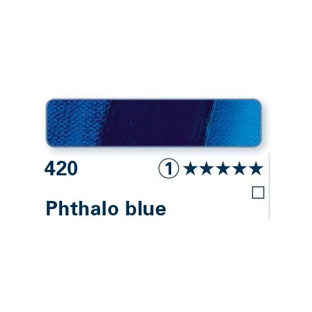 Blu ftalo 420 - Olio Norma Professional Schmincke
