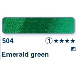 Verde smeraldo 504 - Olio Norma Professional Schmincke