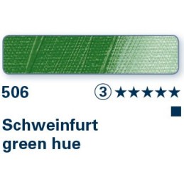 Tinta verde di Schweinfurt 506 - Olio Norma Professional Schmincke