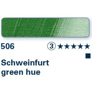 Tinta verde di Schweinfurt 506 - Olio Norma Professional Schmincke