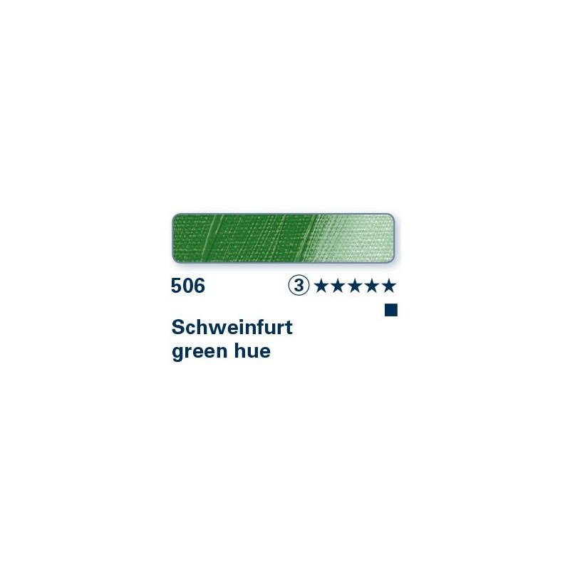 Tinta verde di Schweinfurt 506 - Olio Norma Professional Schmincke