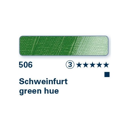 Tinta verde di Schweinfurt 506 - Olio Norma Professional Schmincke