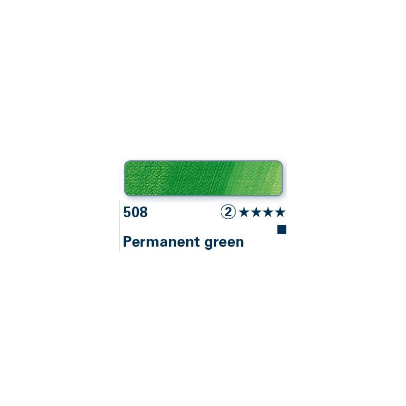 Verde permanente 508 - Olio Norma Professional Schmincke