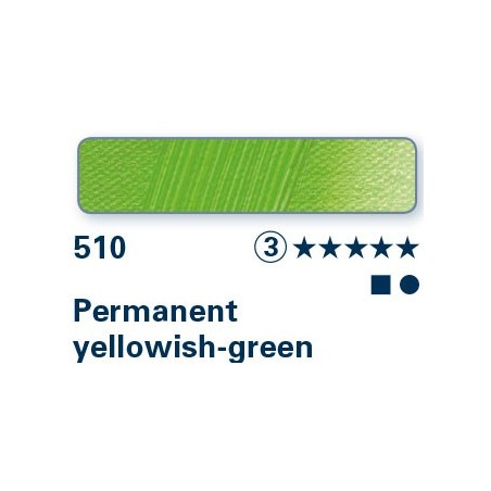 Giallo verde permanente 510  - Olio Norma Professional Schmincke