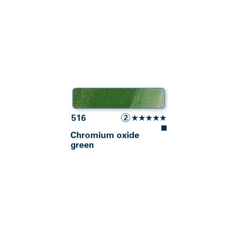 Verde di cromo oss.opaco 516 - Olio Norma Professional Schmincke