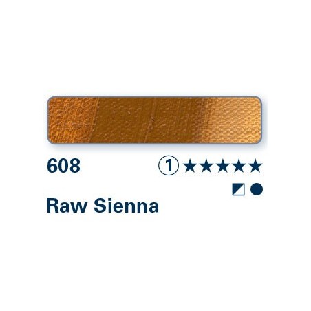 Terra di Siena Naturale 608 - Olio Norma Professional Schmincke