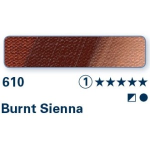 Terra di Siena Bruciata 610 - Olio Norma Professional Schmincke