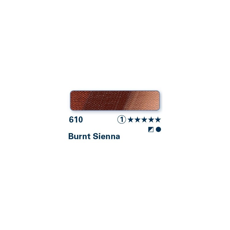 Terra di Siena Bruciata 610 - Olio Norma Professional Schmincke