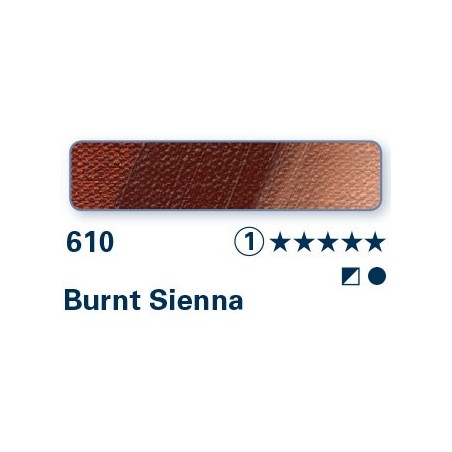 Terra di Siena Bruciata 610 - Olio Norma Professional Schmincke
