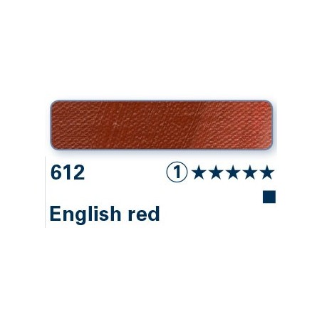 Rosso Inglese 612 - Olio Norma Professional Schmincke