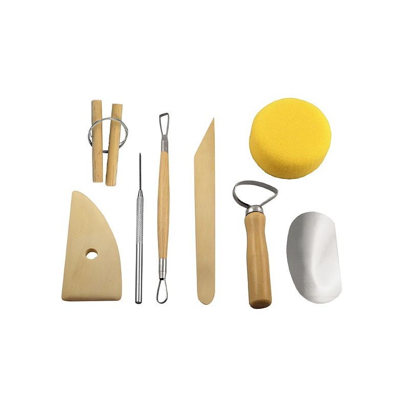 RN K4 Kit 8 attrezzi per ceramica studio