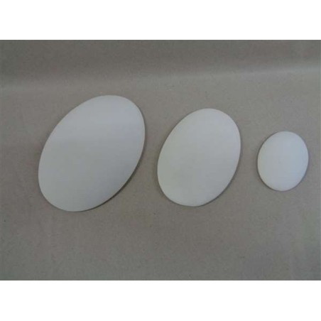 Ovali Bombati Bianchi