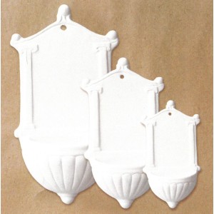 AQ024 Acquasantiera cm.18