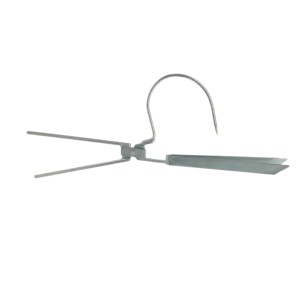 1.06 Pinza ad arco acciaio con forcella cm.59