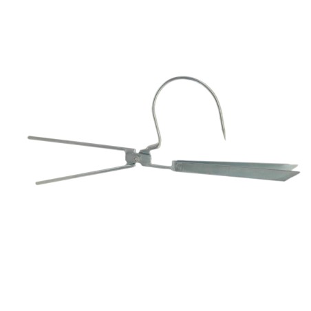 1.06 Pinza ad arco acciaio con forcella cm.59