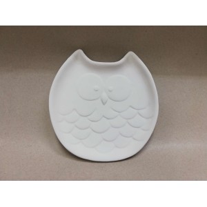 k Piattino gufo cm.13