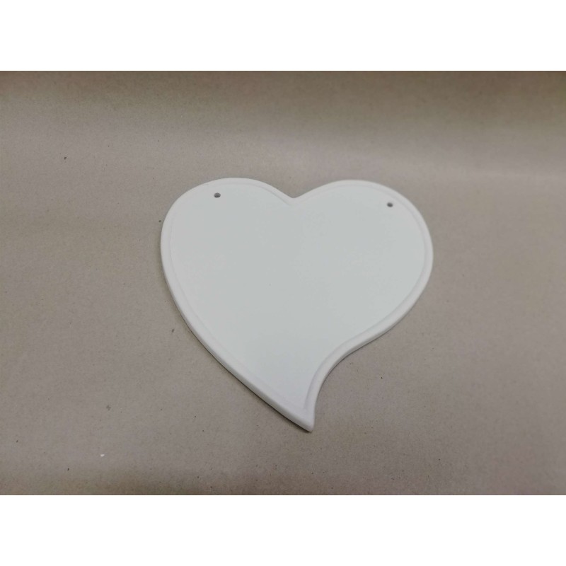 k911 Targa Cuore con bordo cm.18