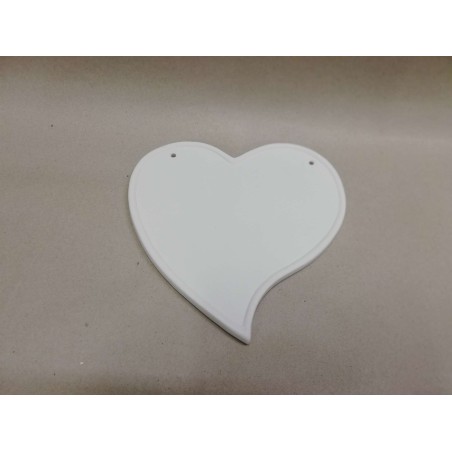 k911 Targa Cuore con bordo cm.18