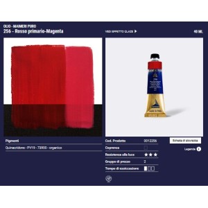256 Rosso primario magenta - Maimeri Puro