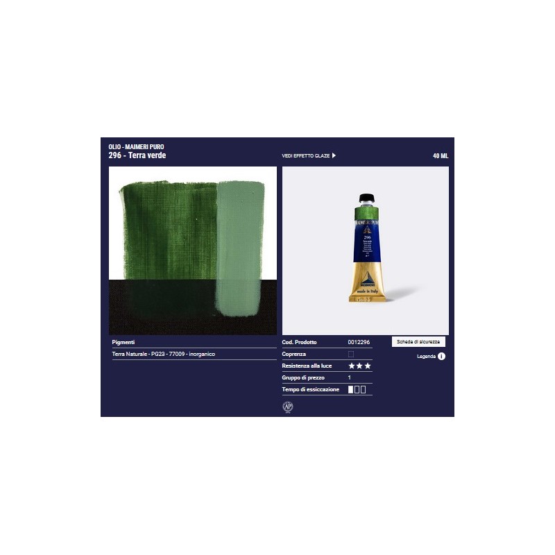 296 Terra verde - Maimeri Puro