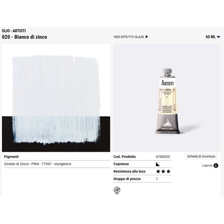 020 Bianco di Zinco - Maimeri Artisti