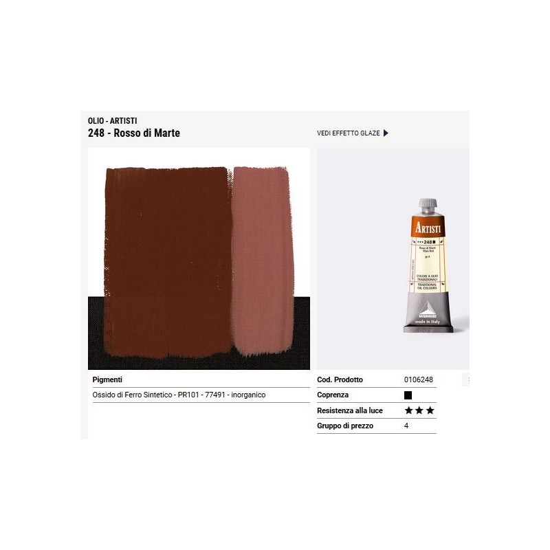 248 Rosso di Marte - Maimeri Artisti
