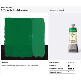 317 Verde di Cobalto scuro - Maimeri Artisti
