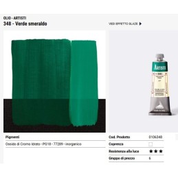 348 verde smeraldo - Maimeri Artisti