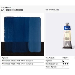374 Blu di cobalto scuro - Maimeri Artisti