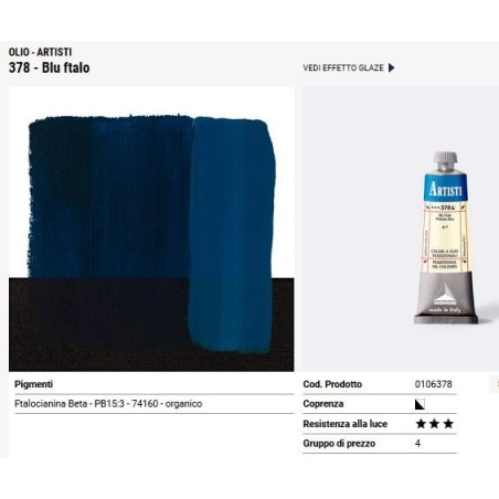 378 Blu Ftalo - Maimeri Artisti