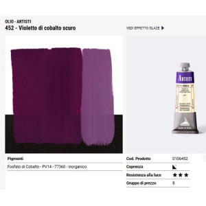 452 Violetto di cobalto scuro - Maimeri Artisti