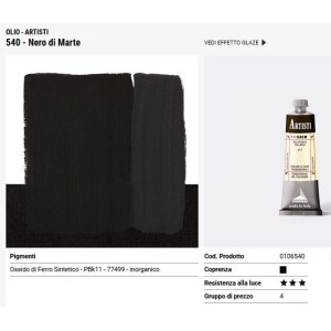 540 Nero di Marte - Maimeri Artisti