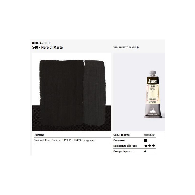 540 Nero di Marte - Maimeri Artisti