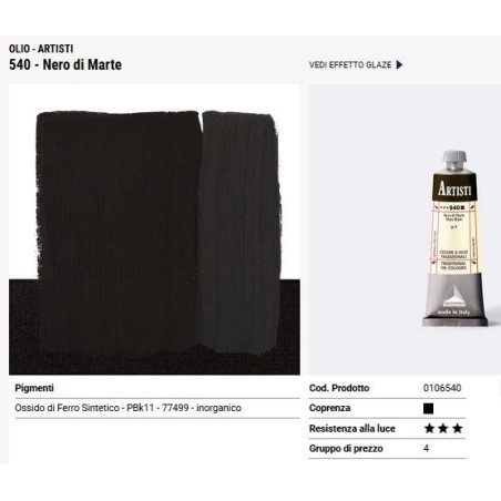 540 Nero di Marte - Maimeri Artisti