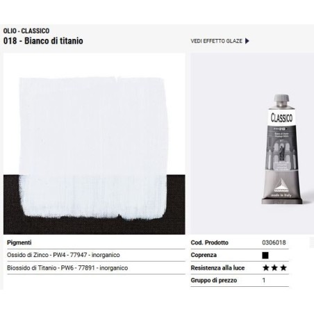 018 Bianco Titanio - Maimeri Classico