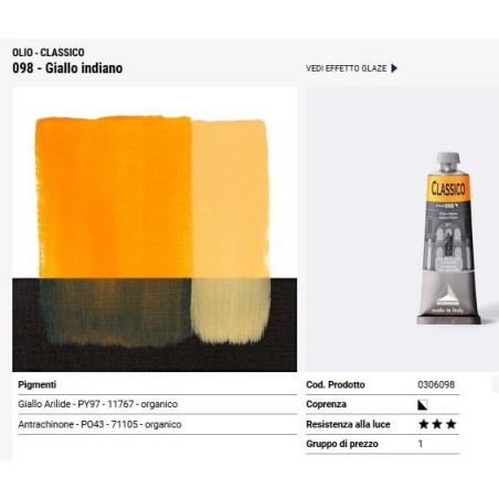 098 giallo indiano - Maimeri Classico