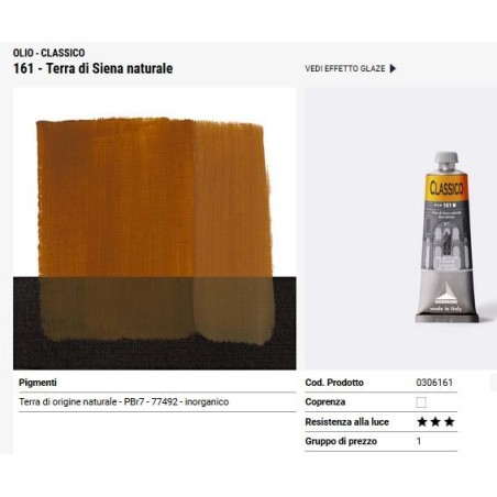 161 Terra di Siena naturale - Maimeri Classico