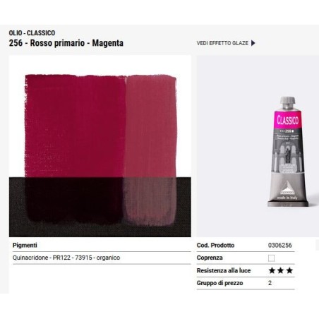 256 Rosso primario magenta - Maimeri Classico