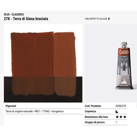 278 Terra di Siena Bruciata - Maimeri Classico