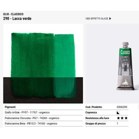290 Lacca verde - Maimeri Classico
