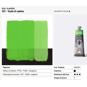 307 Verde di Cadmio - Maimeri Classico