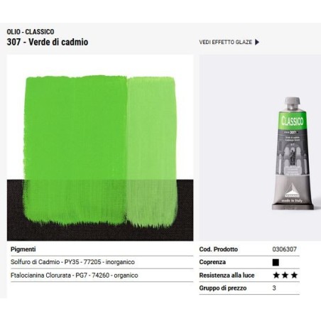 307 Verde di Cadmio - Maimeri Classico