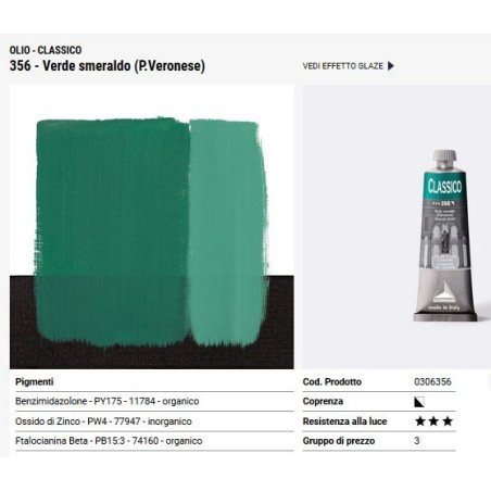 356 Verde smeraldo - Maimeri Classico