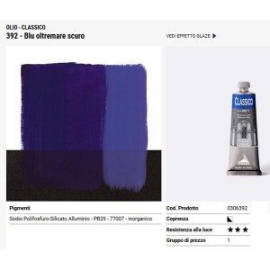 392 Blu oltremare scuro - Maimeri Classico