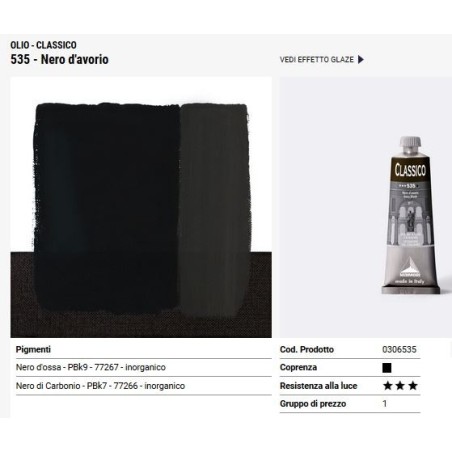 535 Nero d'Avorio - Maimeri Classico