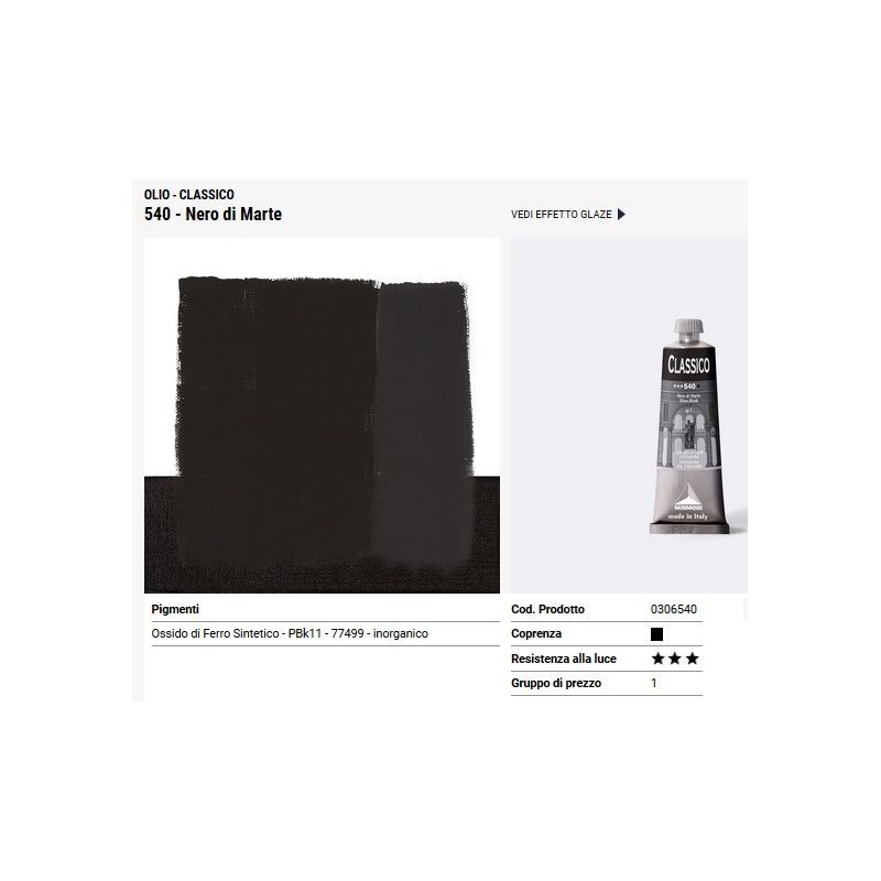 540 Nero di Marte - Maimeri Classico