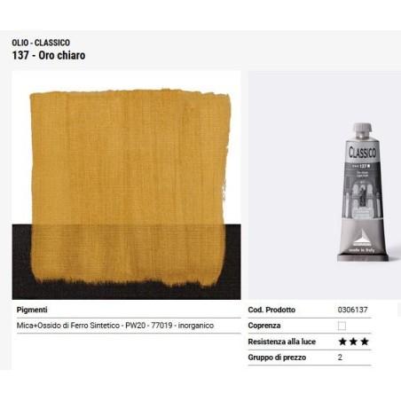 137 oro chiaro - Maimeri Classico