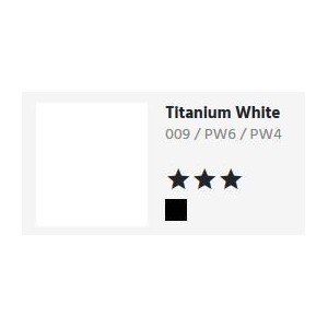 009 Titanium White - Georgian Olio all'Acqua